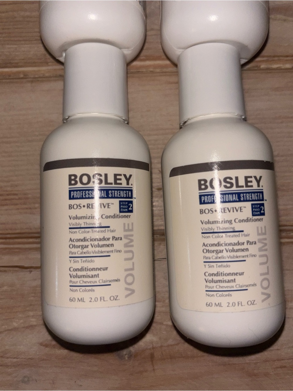 Bosley Professional Strength Shampoo and Conditioner New* set of 4 (800) - Picture 2 of 3